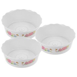 Kisangel 3pcs Lotus Plant Water Bowls Water Lily Pot Terrarium Bowl Hydroponic Plant Bowl Without Drain Hole