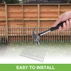 Animal Barrier Fence 10Pack, 24x15in Underground Protect Panels for Garden