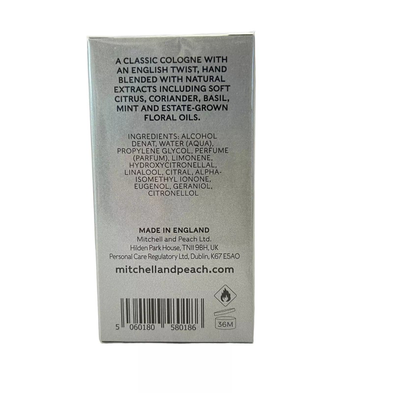 Mitchell and Peach English Leaf Eau De Toilette 1.7 fl