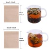 100 PcsTea Filter Bags, Tea Bags for Loose Leaf Tea