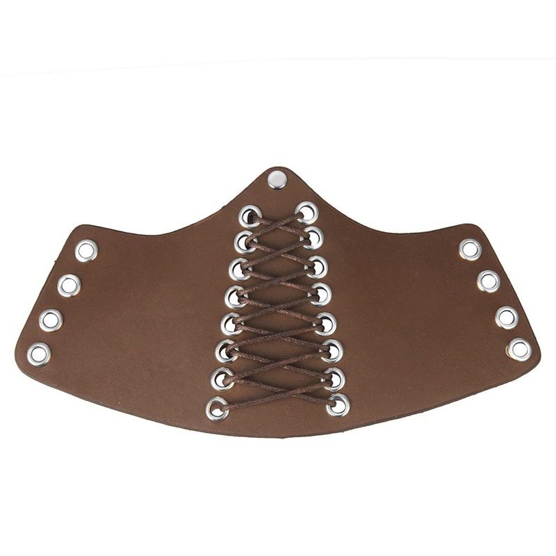 2 Pieces Viking L Armour Men Medieval Bracers Armor Adjustable