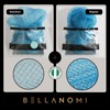 Bellanomi African Exfoliating Net Sponge for SENSITIVE SKIN Bath Sponge:_Orange
