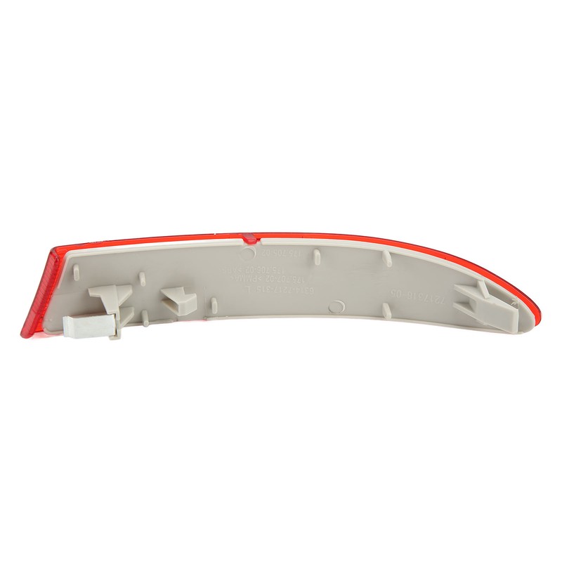Rear Left Bumper Reflector Waterproof Red Lens Safe Driving 63147217315
