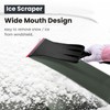NEWISHTOOL Bulldozer Squeegee Kit Tint Tools, Long Handle Rubber Squeegee