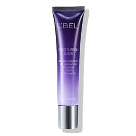 L'BEL - Nocturne Sérum Contorno de Ojos 15 ml, Tratamiento Nocturno en Crema, Acción contra Bolsas y Ojeras, con Ácido Hialurónico, Sistema Roll-On de Acero, para Mirada Más Joven, para Todas Edades