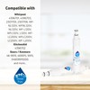 2-Pack Replacement for Whirlpool GT1SHTXMT04 Refrigerator Water Filter - Compatible