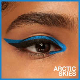 Maybelline New York Tattoo Studio Long-Lasting Sharpenable Eyeliner Pencil, Glide on Smooth Gel Pigments with 36 Hour Wear, Waterproof Arctic Skies 0.04 oz