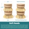Jungle Culture Replacement Brush Heads for Eco Dish Brush •