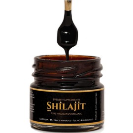 Pure Himalayan Organic Shilajit Resin - Gold Grade 500 mg Maximum Potency Natural Shilajit Resin with 85+ Trace Minerals & Fulvic and Humic Acid for Energy, Immune Support, 50 Grams (50, Grams)