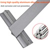 Ctyjia 2 PCS Modern Drawer Pulls, Furniture Finger Edge Pull