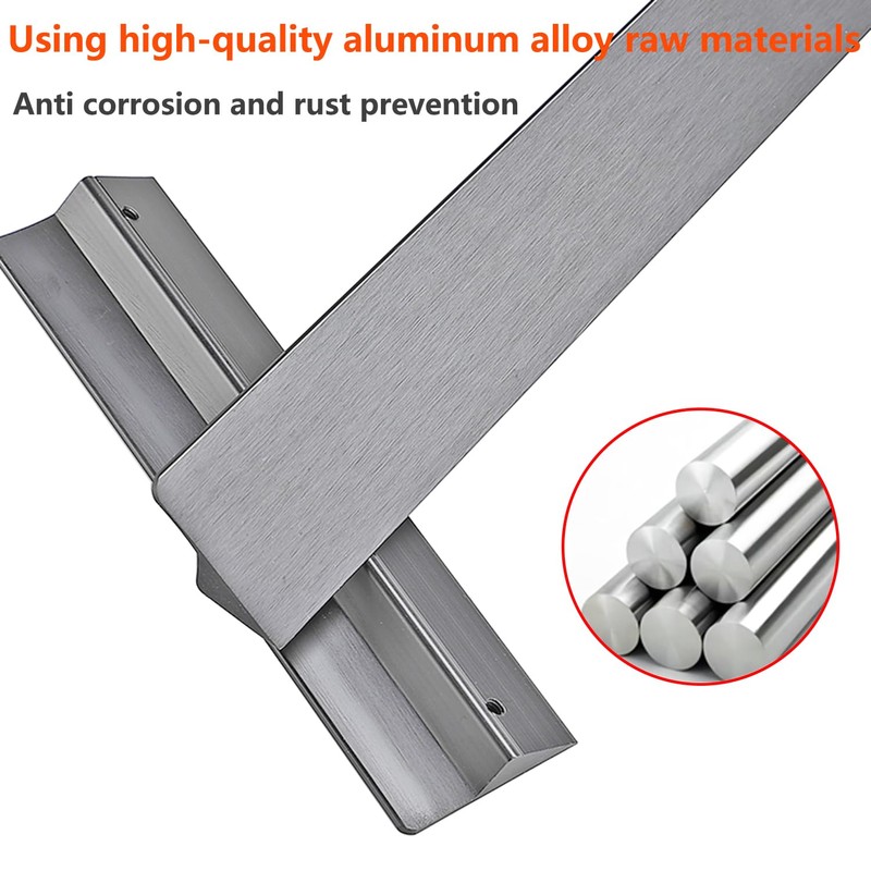 Ctyjia 2 PCS Modern Drawer Pulls, Furniture Finger Edge Pull