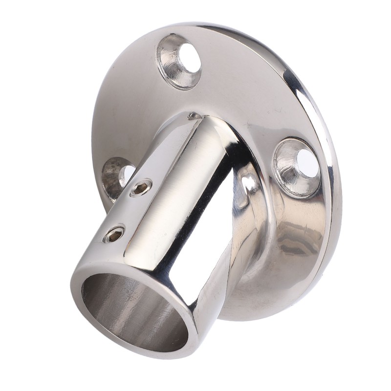 Boat Handrail Round Base Fitting 316 Stainless Steel Marine Hardware