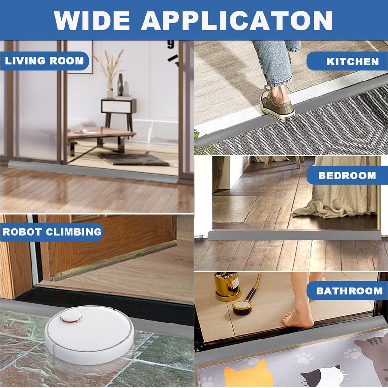 Vinyl Door Threshold Flooring Transition Strip Self Adhesive Carpet Edging