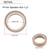 RATCHROLL 2 Set Universal Speaker Spacer Ring Tweeter Speaker Spacer