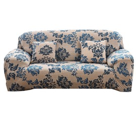 Waterproof Elastic Dustproof Slipcover Sofa Cover Cushion Protector (For 4 People Couch)