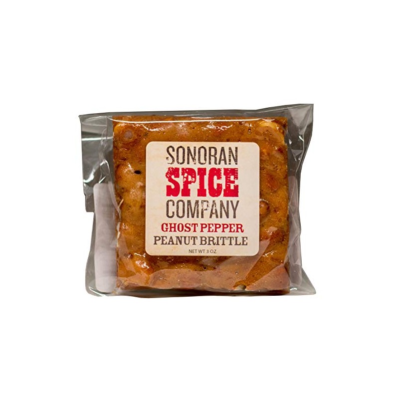 Ghost Pepper Spicy Peanut Brittle