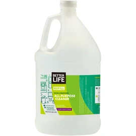 Better Life All Purpose Cleaner - Multipurpose Home and Kitchen Cleaning Spray for Glass, Countertops, Appliances, Upholstery & More - Multi-surface Spray Cleaner - 1 Gal Refill Clary Sage & Citrus