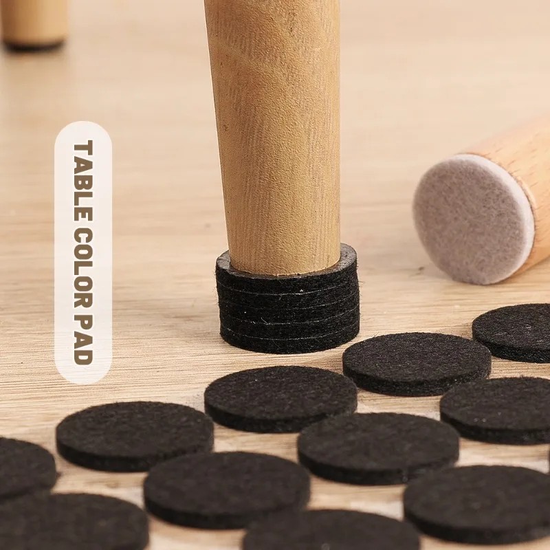 Self-Adhesive Furniture Leg Pads for Chairs and Tables – Round