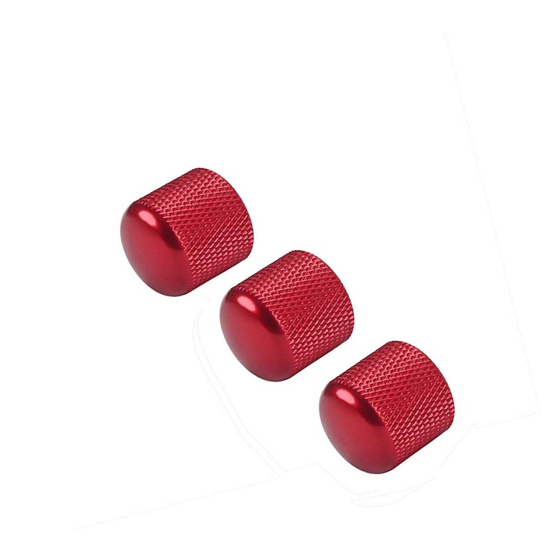 Alnicov Guitar Control Knobs Tone Volume Metal Dome Knobs for