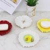 Self Draining Soap Dish Inspired by Daisy Flower Ceramic Waterfall