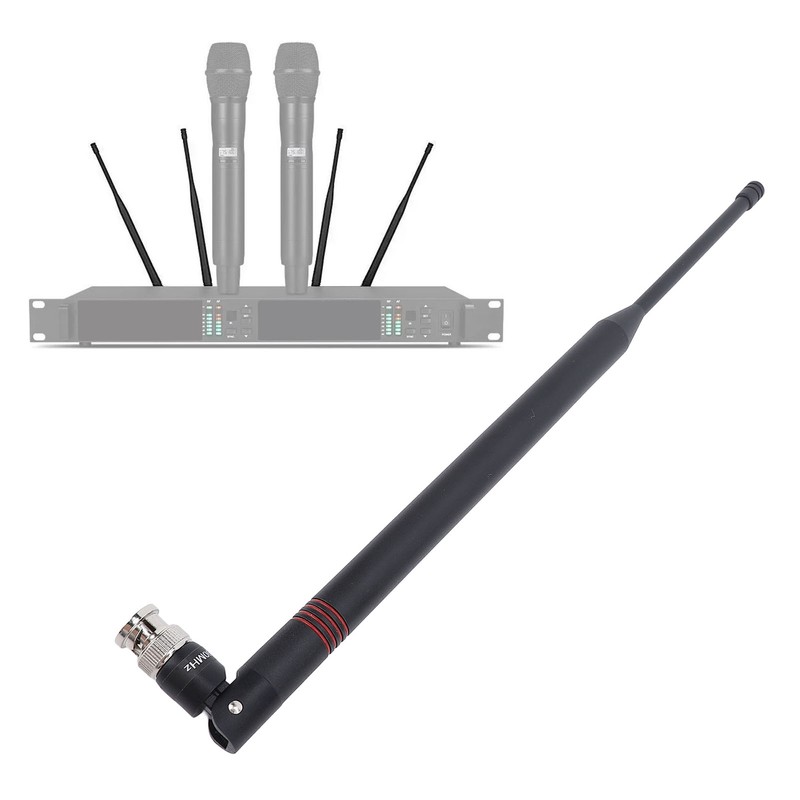 Wireless Microphone Receiver Antenna 640‑690MHz BNC Interface Antenna Replacement for