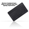 Russian 10.1" Slim Ultra Wide Wireless 80‑key Keyboard Bluetooth 3.0