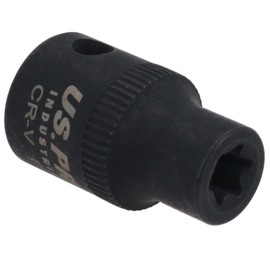 E8 Female Impacted Impact Torx Star E Socket 3/8in Drive Shallow