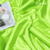 Ersmak Lime Green Satin Fabric by The Yard, 60" Wide