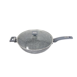 WESTINGHOUSE WOK ANTIADHERENTE DE MARMOL GRIS GRANITO 32 CM (WCCW0070032GGY)                                                                          