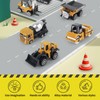 6pcs 1:64 Construction Vehicle Toy Mini Decoration Alloy Construction Vehicle
