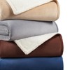 Arkwright Sherpa Fleece Throw Blanket - Case of 4 -