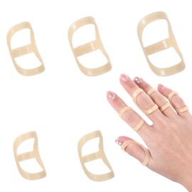 5 Stück Fingerschiene, Fingerschiene Mittelfinger, Fingerschiene Kleiner Finger, Fingerschiene Ringfinger, Finger Schiene für Arthritis, Mallet Finger Splint für Fingergelenkschutz (8、9、10、11、12)