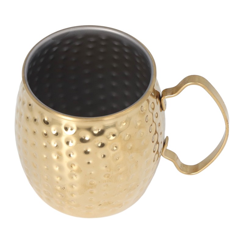 Moscow Mule Mug Exquisite 304 Stainless Steel 500ml Large Capacity