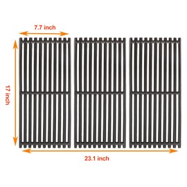 Grill Grates for Charbroil Commercial Infrared 463355220 463242516 463242515 466242615 463243016, 17 Inch Grill Grids for Char-Broil 463346017 466242616 463367016 463246018 463342620, G466-0025-W1A