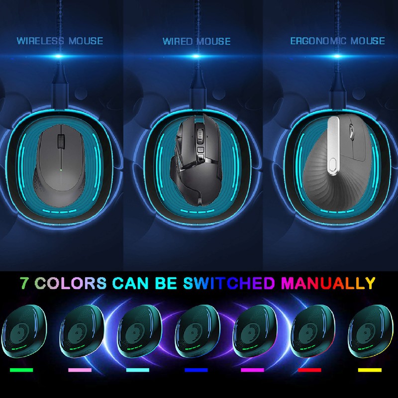 Undetectable Mouse Mover Adjustable Timing Plug and Play Silent Auto