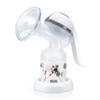 NUK Jolie Handmilchpumpe, mit weichem Silikonkissen und ergonomischem Pumphebel, hohe