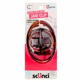 Scunci No Slip Grip Clip de mandíbula grande para cabello extra grueso, 1 u.