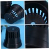 Mipcase 15pcs Hydroponic Planting Baskets Uv Resistant Pots for Aquatic