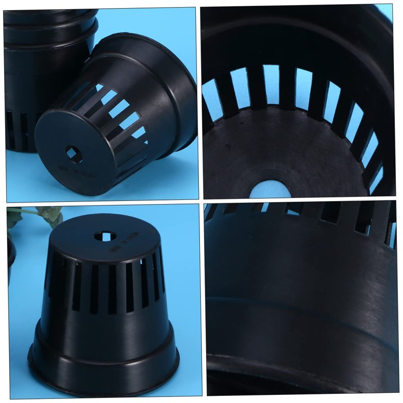 Mipcase 15pcs Hydroponic Planting Baskets Uv Resistant Pots for Aquatic