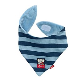 SIGIKID Forest Fox 42679 Bandana for Girls and Boys Baby Toy Recommended from 3 Months, Dark blue/blue