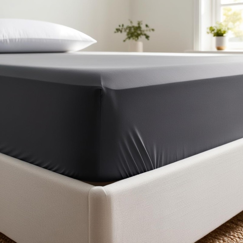 200 Thread Count 100% Egyptian Cotton Fitted Sheet - Extra