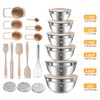 Mixing Bowls with Airtight Lids Set, 20 PCS Kitchen Gadgets