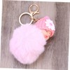 WRITWAA Key Ring Plush Couple Keychain Bag Pendant Plush Doll