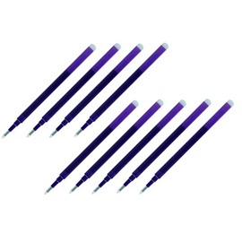 Pilot Gel Ink Refills for FriXion Erasable Gel Ink Pen, Fine Point 0.7mm, Violet Ink, Pack of 9