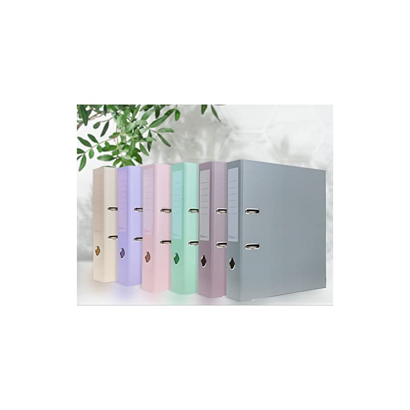 Interdruk Lever Arch File A4 75 mm - Pastel Lilac