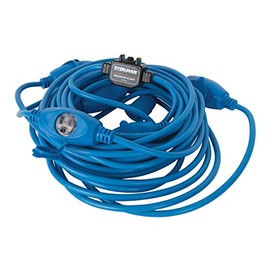 Steelman Multi-Outlet 50-Foot 14/3 Extention Cord, 6 Spaced Outlets, Outdoor-Rated, Outlet Covers, Inline 15-Amp 125V AC Circuit Breaker