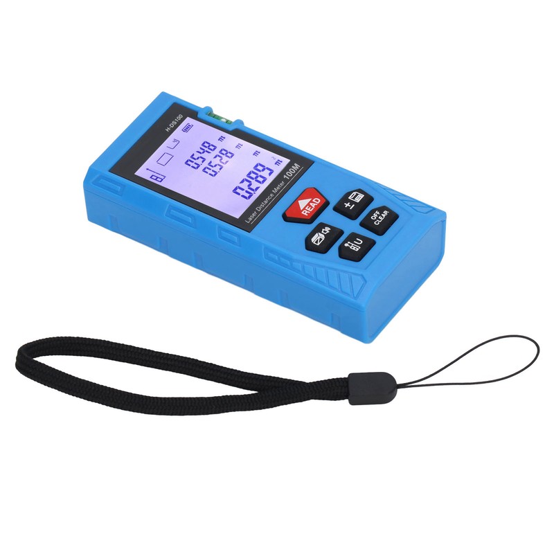 Laser Distance Meter High Accuracy Handheld Red Light Distance Detection