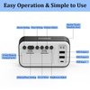 Digital Alarm Clock with USB Port for Charging Adjustable Brightness