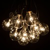 100 Foot Outdoor String Lights - 105 G50 Clear 2"