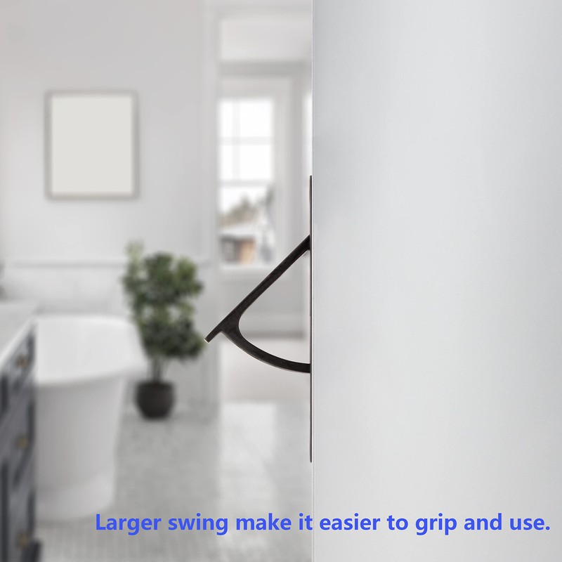 Dontay Pocket Door Edge Pull, Professional Stainless Steel 304, 4"